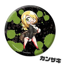 Ingoku Danchi Tin Badge Kanzaki