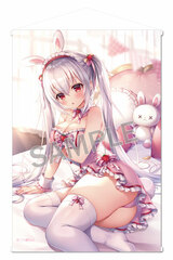 Choko Mitsuba B2 Wall Scroll Strawberry Bunny