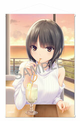 Coffee Kizoku B2 Wall Scroll Let's Dream Date Aoyama-san (evening)