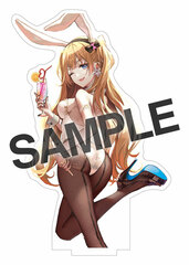 Black Bunny Acrylic Figure 04 Ookuma Mai