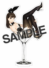 Black Bunny Acrylic Figure 01 Yomu