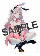 Black Bunny Acrylic Figure 06 Pyonsuke