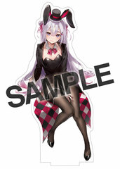 Black Bunny Acrylic Figure 07 DS Mile