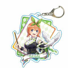 Choi Deka Acrylic Keychain The Quintessential Quintuplets SS Yotsuba Nakano Magician ver.