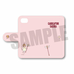 Cardcaptor Sakura: Clear Card Book-style Smartphone Case (iP6 - 8/SE2) Sakura Kinomoto & Kero-chan