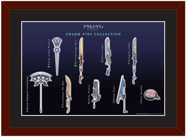 Assault Lily BOUQUET CHARM Pin Badge Collection