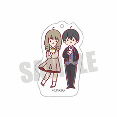 Cardcaptor Sakura: Clear Card Acrylic Keychain PlayP-C Akiho Shinomoto & Yuna D. Kaito