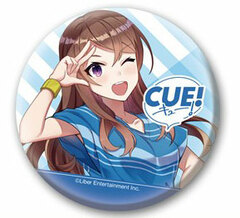 CUE! Tin Badge Honoka Tsukii