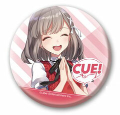 CUE! Tin Badge Haruna Mutsuishi
