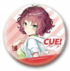 CUE! Tin Badge Mahoro Miyaji