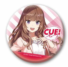 CUE! Tin Badge Chisa Akagawa