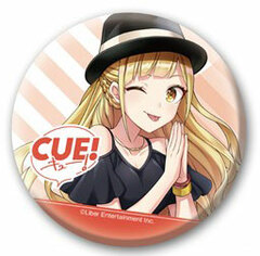 CUE! Tin Badge Riko Hinakura