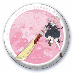 Assault Lily BOUQUET BIG Tin Badge w/Stand Riri