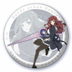 Assault Lily BOUQUET BIG Tin Badge w/Stand Kaede