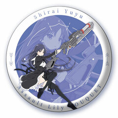 Assault Lily BOUQUET BIG Tin Badge w/Stand Yuyu