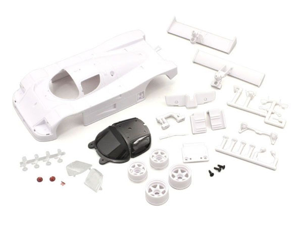 Sauber Mercedes C9 White Body Set (w/Wheel)