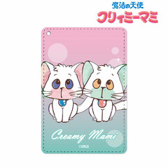 Creamy Mami, the Magic Angel Nega & Poji Ani-Art 1-pocket Pass Case