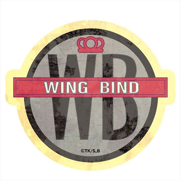 BURN THE WITCH Sticker WING BIND Logo