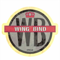 BURN THE WITCH Sticker WING BIND Logo