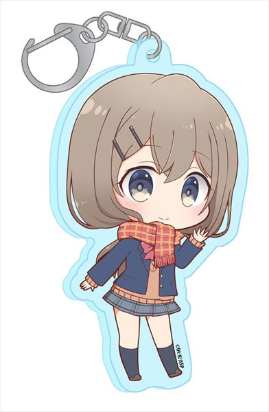 Adachi to Shimamura Puchichoko Acrylic Keychain Shimamura