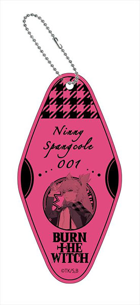 BURN THE WITCH Motel Keychain Nini Spangle
