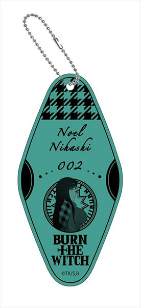 BURN THE WITCH Motel Keychain Noel Niihashi