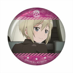 Strike Witches ROAD to BERLIN Tin Badge Erica Hartmann