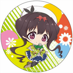 Dropout Idol Fruit Tart Puchichoko BIG Tin Badge Hemo Midori