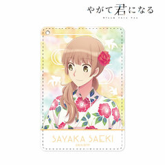 Bloom Into You New Illustration Sayaka Saeki Yukata ver. 1-Pocket Pass Case