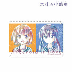Asteroid in Love Mira Konohata & Ao Manaka Ani-Art 1-Pocket Pass Case