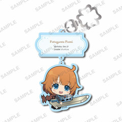 Assault Lily BOUQUET Mugyutto Acrylic Keychain Fumi Futagawa