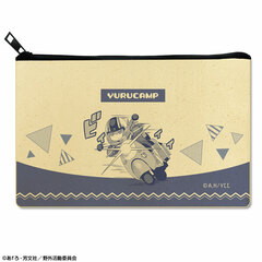 Yuru Camp Flat Pouch Design 03 (Rin Shima /B)