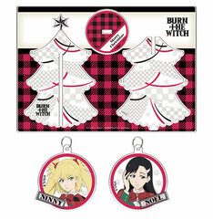 BURN THE WITCH Tabletop Acrylic Christmas Tree & Ornament Set