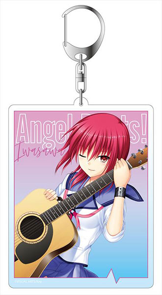 Angel Beats! Deka Keychain Iwasawa