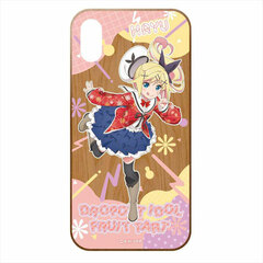 Dropout Idol Fruit Tart iPhone X/Xs Wood iPhone Case Hayu Nukui ver.