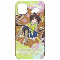 Dropout Idol Fruit Tart iPhone 11 Wood iPhone Case Hemo Midori ver.