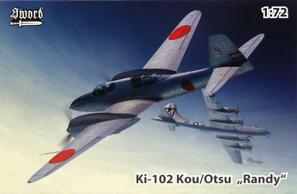 1/72 Kawasaki Ki-102 Kou/Otsu Plastic Model