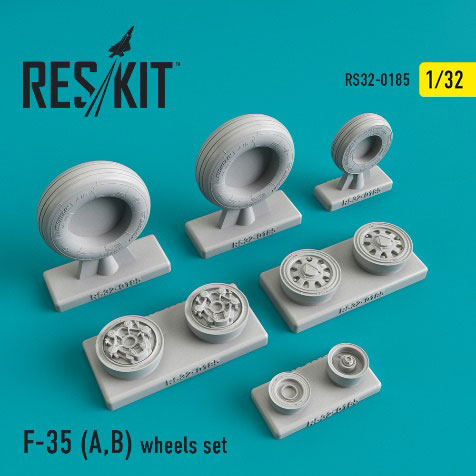 1/32 F-35 (A/B) Wheel Set