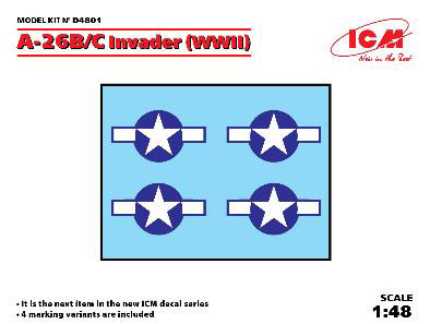 1/48 A-26B/C Invader Decals