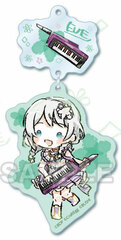 BanG Dream! Girls Band Party! GraffArt Acrylic Keychain Eve Wakamiya