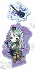 BanG Dream! Girls Band Party! GraffArt Acrylic Keychain Sayo Hikawa