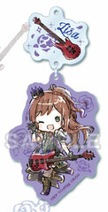 BanG Dream! Girls Band Party! GraffArt Acrylic Keychain Lisa Imai