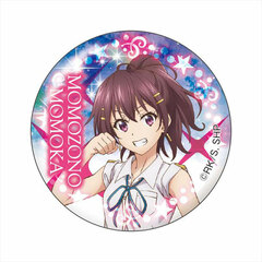 Dokyuu Hentai HxEros Tin Badge Momoka Momozono