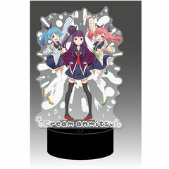 Dropout Idol Fruit Tart LED Big Acrylic Stand /02 Cream Anmitsu