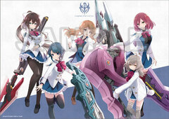 Assault Lily Last Bullet Cloth Poster Hervor