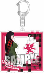 BURN THE WITCH Acrylic Keychain w/Charm 