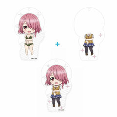 Dokyuu Hentai HxEros Dress Up Acrylic Keychain Maihime Shirayuki