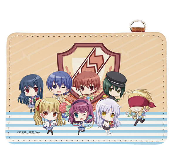 Angel Beats! Leather Pass Case 01 Group