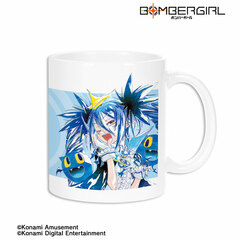 Bomber Girl Aqua Ani-Art Mug