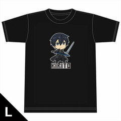 Sword Art Online Alicization War of Underworld T-shirt [Kirito] L Size